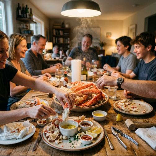 Colossal Alaskan Red King Crab Legs – Wild Caught & Premium Grade