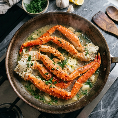 Colossal Alaskan Red King Crab Legs – Wild Caught & Premium Grade
